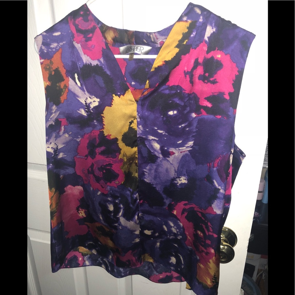 Kasper floral  dress top